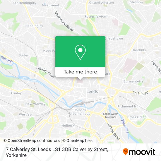 7 Calverley St, Leeds LS1 3DB Calverley Street map