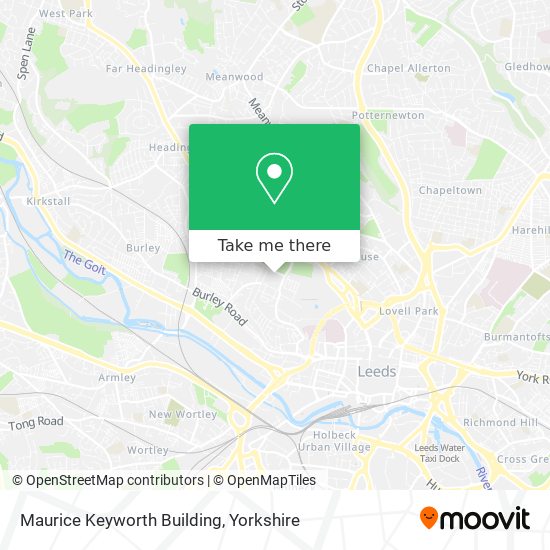 Maurice Keyworth Building map