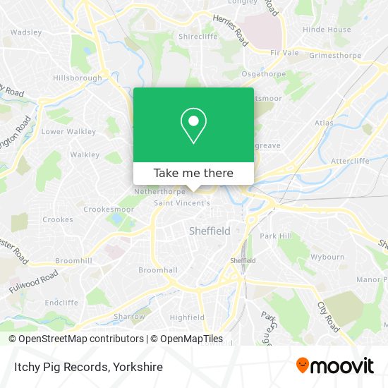 Itchy Pig Records map