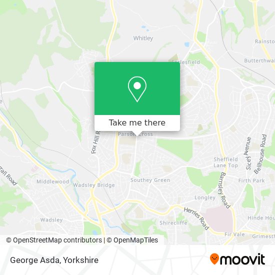 George Asda map