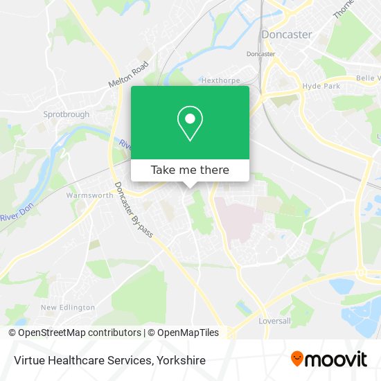 Virtue Healthcare Services map