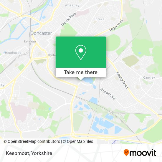 Keepmoat map