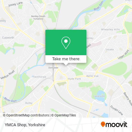 YMCA Shop map