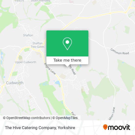 The Hive Catering Company map