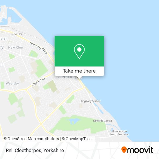 Rnli Cleethorpes map