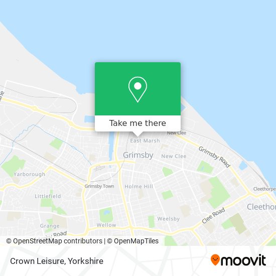 Crown Leisure map