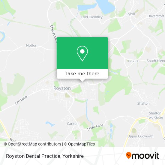 Royston Dental Practice map