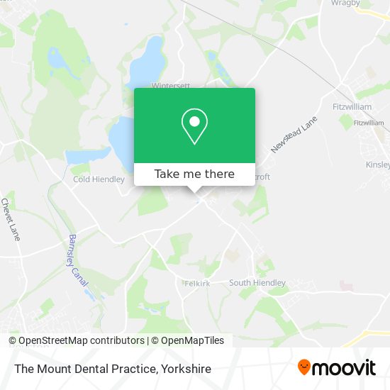 The Mount Dental Practice map