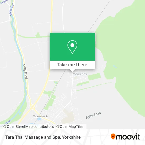 Tara Thai Massage and Spa map