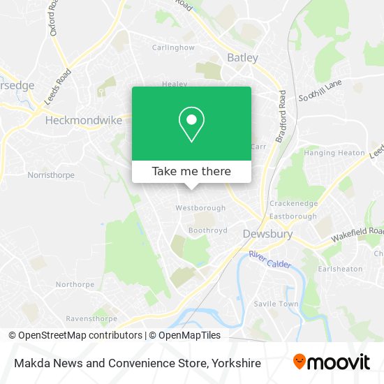 Makda News and Convenience Store map