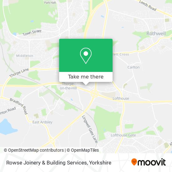 Rowse Joinery & Building Services map