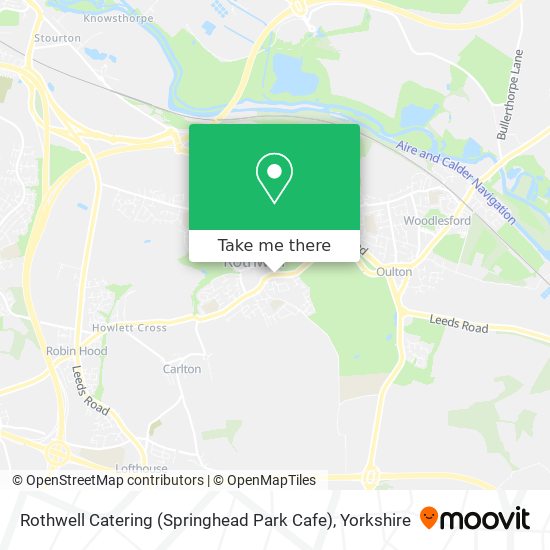 Rothwell Catering (Springhead Park Cafe) map