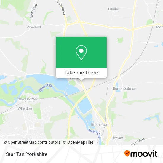Star Tan map