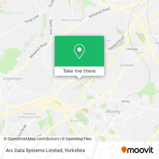 Arc Data Systems Limited map
