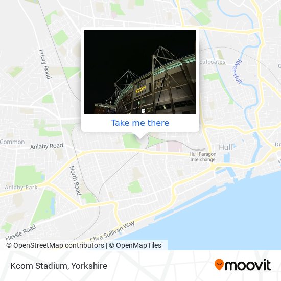 Kcom Stadium map