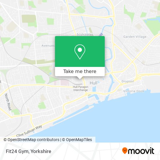 Fit24 Gym map