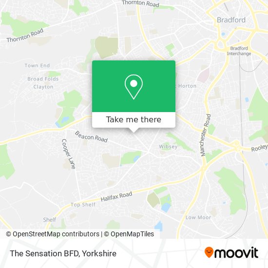 The Sensation BFD map