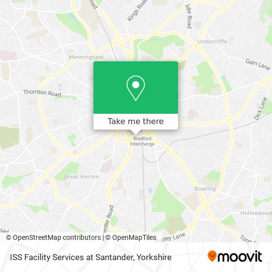 ISS Facility Services at Santander map