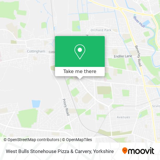 West Bulls Stonehouse Pizza & Carvery map