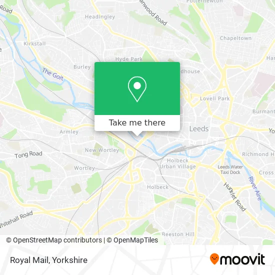 Royal Mail map