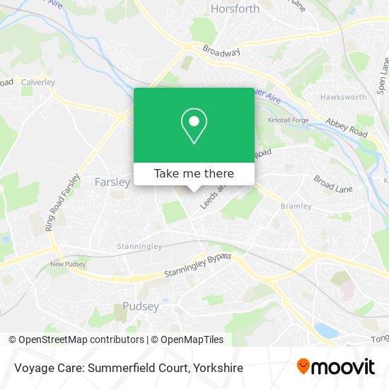 Voyage Care: Summerfield Court map