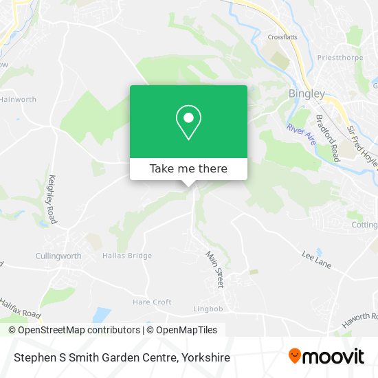 Stephen S Smith Garden Centre map