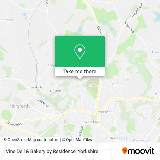 Vine Deli & Bakery by Residence map