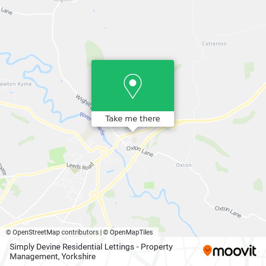 Simply Devine Residential Lettings - Property Management map