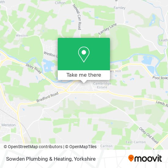 Sowden Plumbing & Heating map