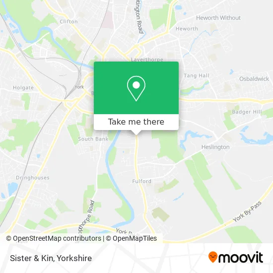 Sister & Kin map