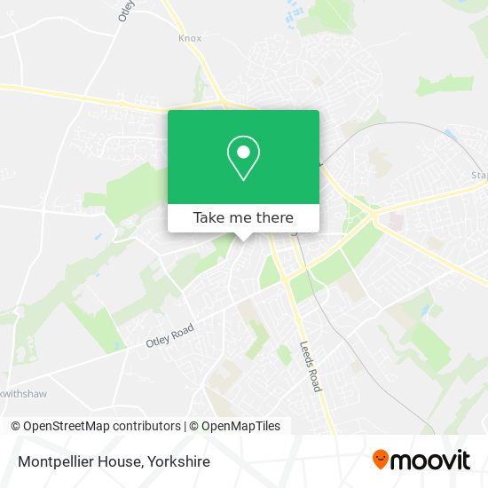 Montpellier House map
