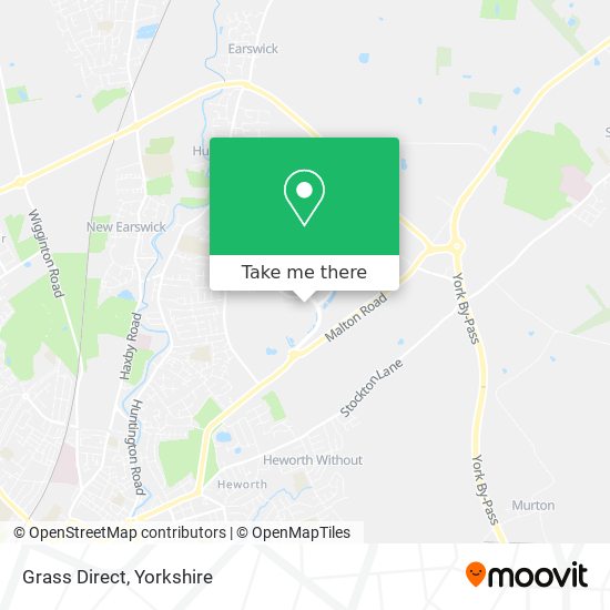 Grass Direct map