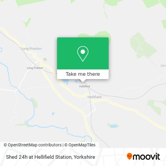 Shed 24h at Hellifield Station map