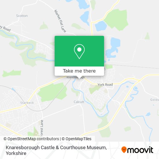 Knaresborough Castle & Courthouse Museum map