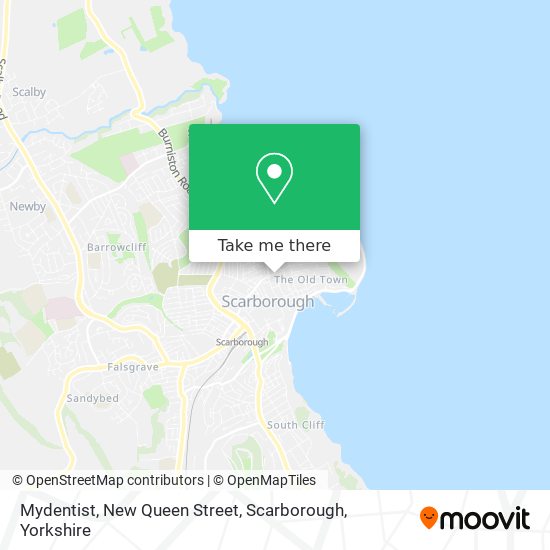 Mydentist, New Queen Street, Scarborough map