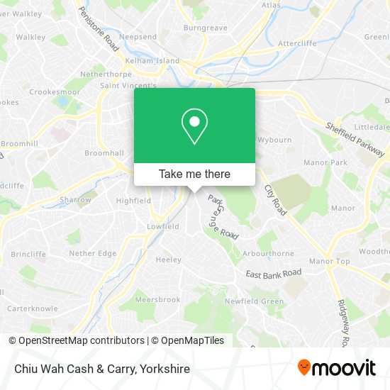 Chiu Wah Cash & Carry map