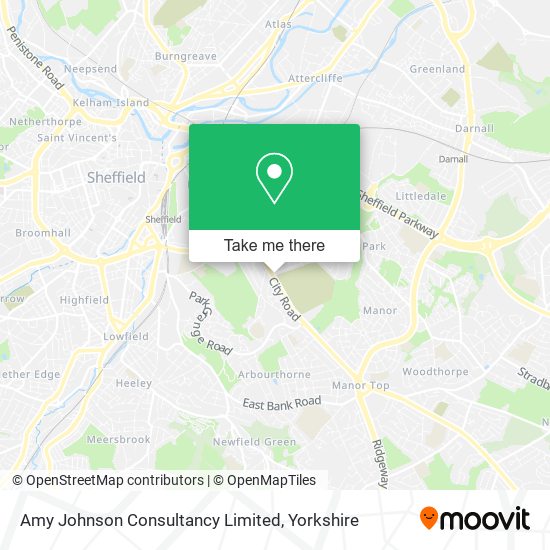 Amy Johnson Consultancy Limited map