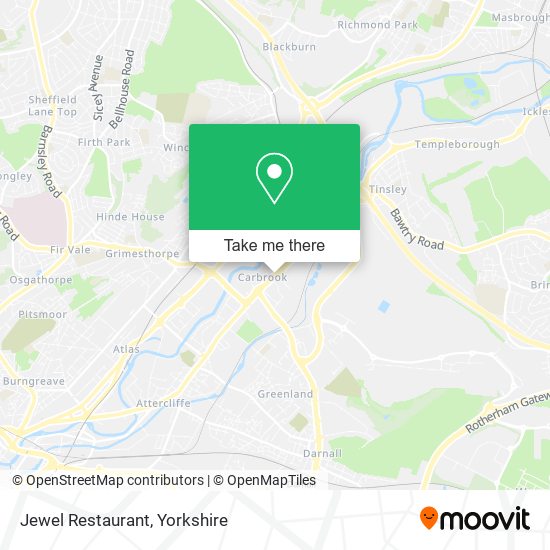 Jewel Restaurant map