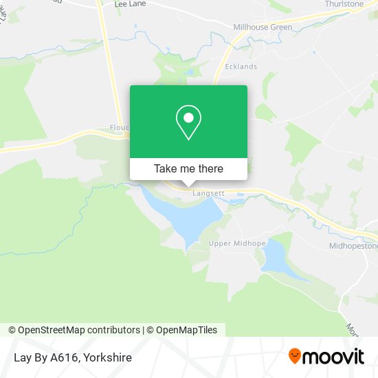 Lay By A616 map
