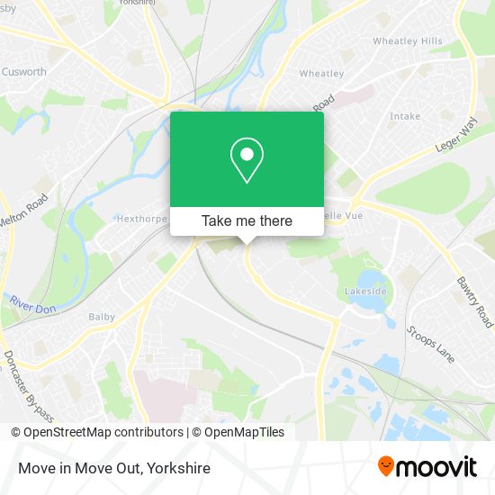 Move in Move Out map