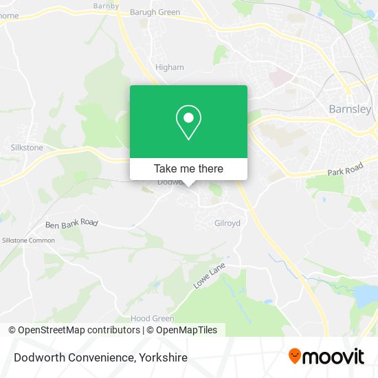 Dodworth Convenience map