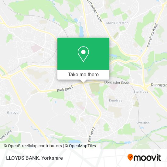 LLOYDS BANK map