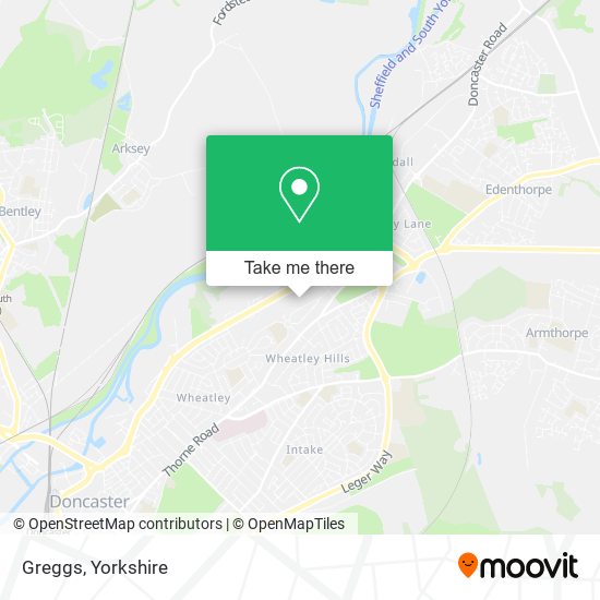 Greggs map