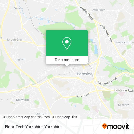 Floor-Tech Yorkshire map