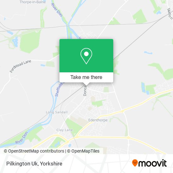 Pilkington Uk map