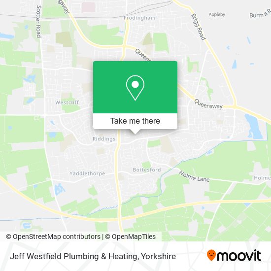 Jeff Westfield Plumbing & Heating map