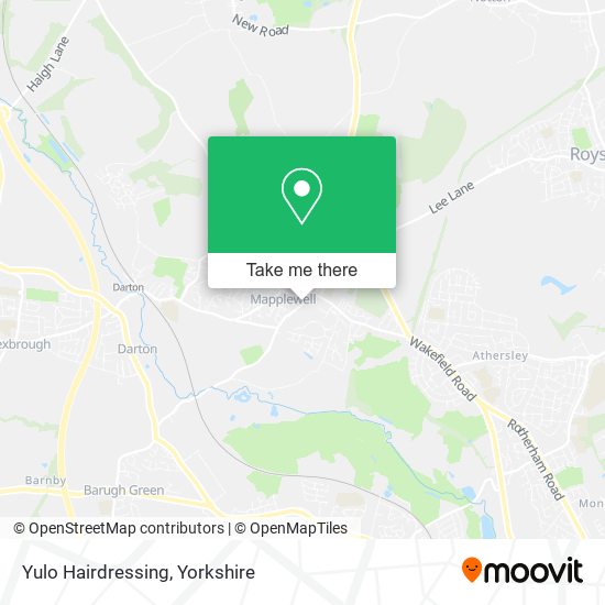 Yulo Hairdressing map