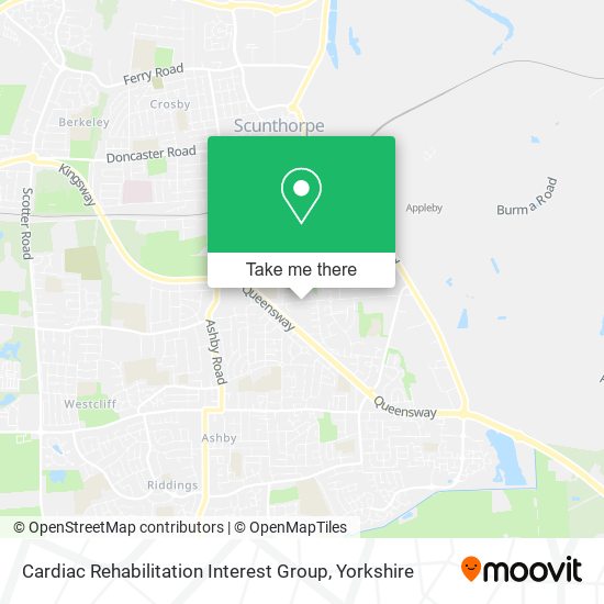 Cardiac Rehabilitation Interest Group map