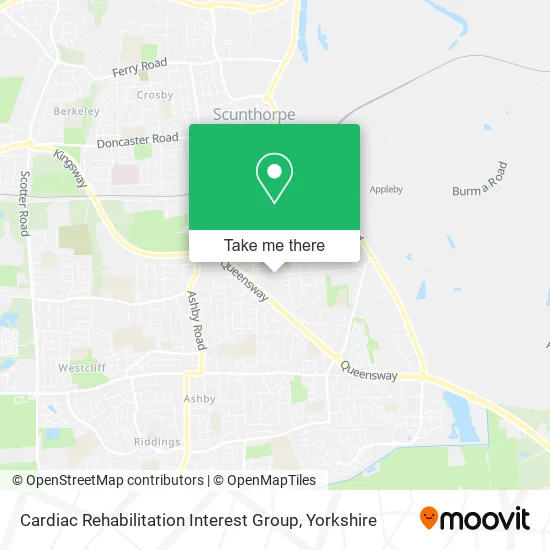 Cardiac Rehabilitation Interest Group map