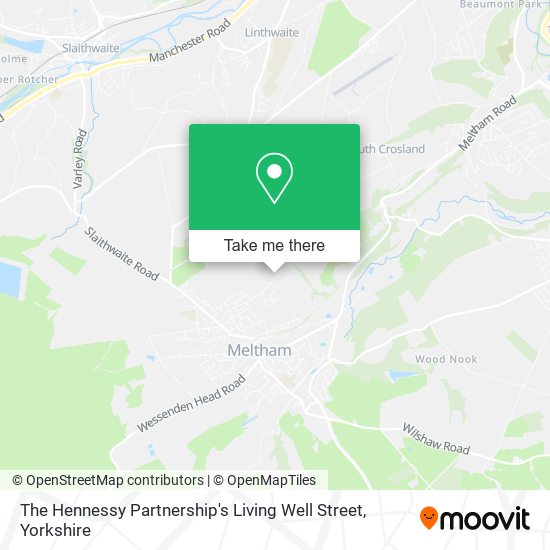 The Hennessy Partnership's Living Well Street map